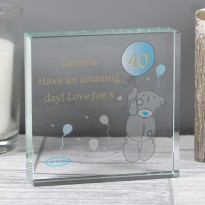Personalised Me To You Balloon Large Crystal Token
